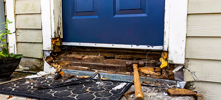 Broken Door Jamb Repair in Ives Estates, FL
