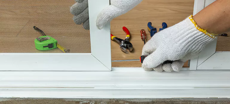 Installing Garage Door Rails in Ives Estates, FL