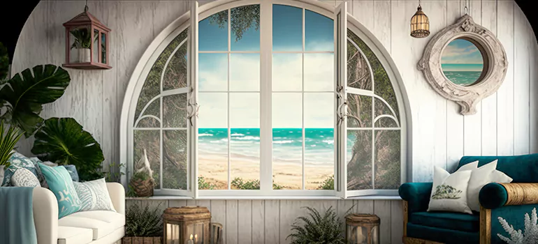 Interior Half-round Windows in Ives Estates, FL