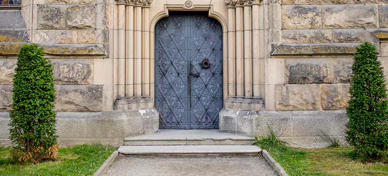 Traditional Double Front Doors in Ives Estates, FL