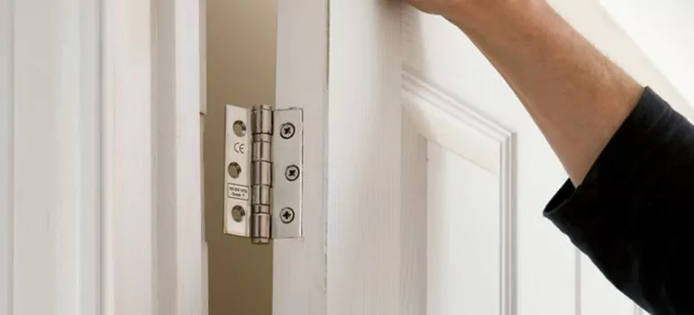 Bathroom Stall Door Hinge Repair in Ives Estates, FL