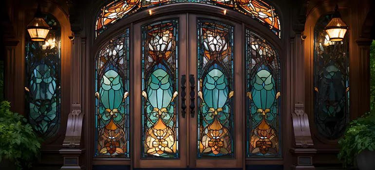 Wrought Iron Storm Door in Ives Estates, FL