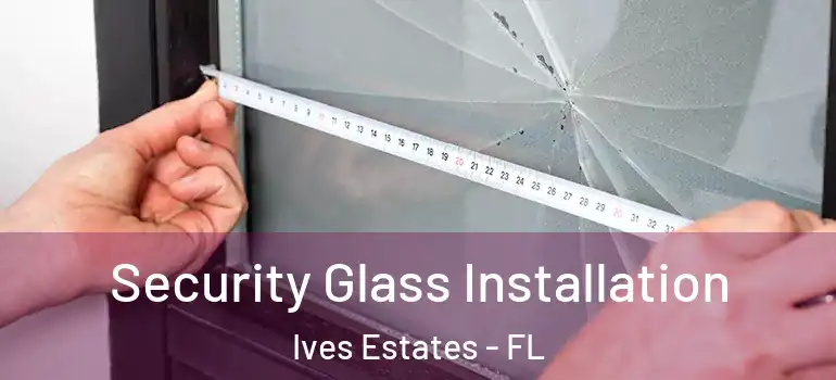  Security Glass Installation Ives Estates - FL