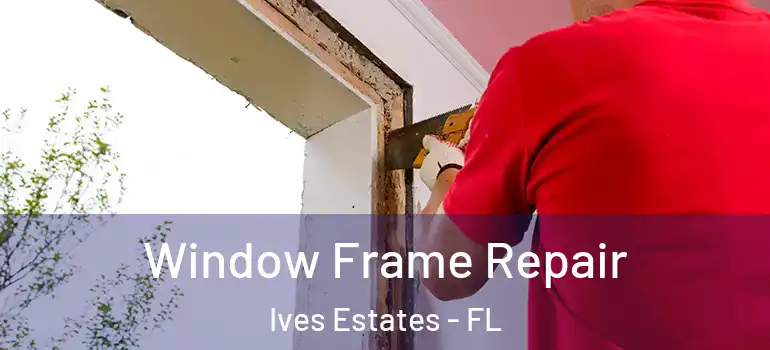  Window Frame Repair Ives Estates - FL